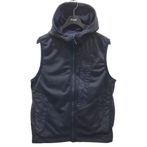 ダイワ ライフスタイル DAIWA LIFESTYLE フーデッドフリースベスト FLEECE VEST DV-128-5023WEX ネイビ サイズ｜kindal