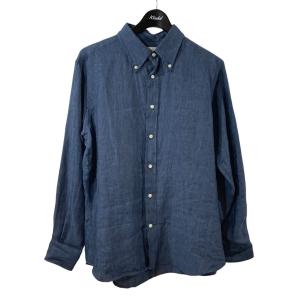 インディビジュアライズドシャツ INDIVIDUALIZED SHIRTS ボタンダウンシャツ ネイビー｜kindal