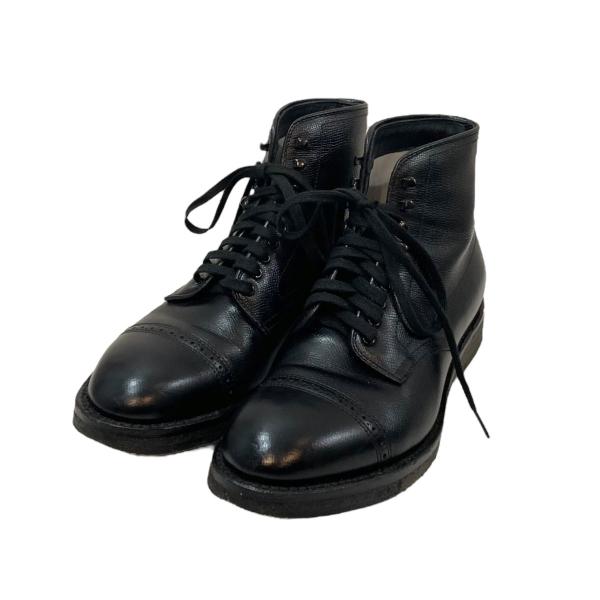 オールデン ALDEN Cap Toe Boot ブーツ 41818 H ブラック サイズ：6D