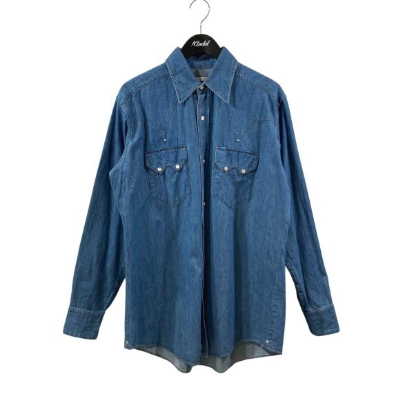 【値下げ】MAATEE＆SONS LIGHTOZ DENIM チグハグWESTERN デニムシャツ ...