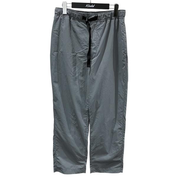 【値下げ】everyone 23AW ナイロン ベルテッド イージーパンツ NYLON BELTED...