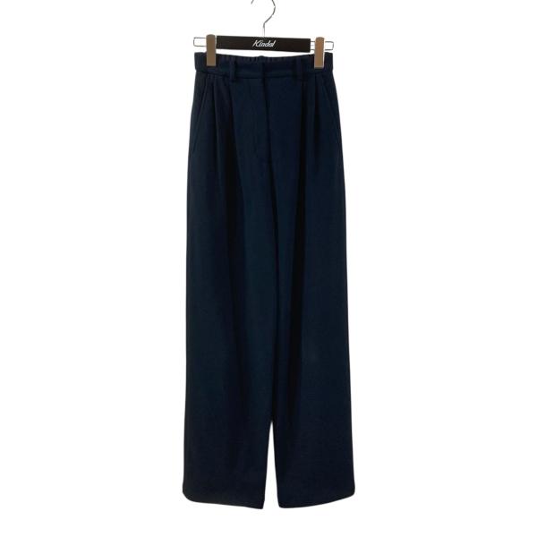 【値下げ】CLANE RIB STRIPE TUCK PANTS タックパンツ 15110-7132...