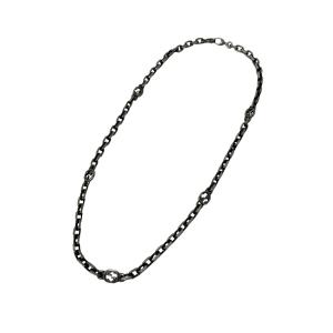 グッチ GUCCI インターロッキングG チェーンネックレス シルバー