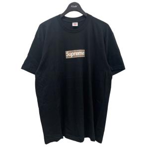 シュプリーム×バーバリー Supreme×BURBERRY 「Box logo Tee」 ボックスロゴTシャツ ブラック サイズ：L｜kindal