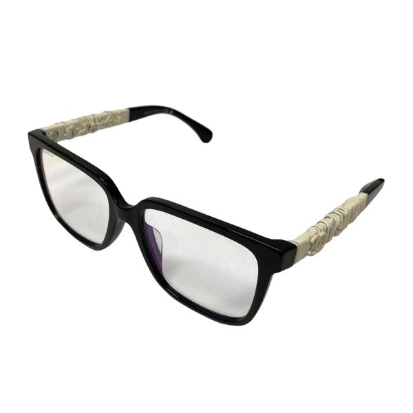 【値下げ】CHANEL サイドココマーク眼鏡 3435-S-A ブラック サイズ：54□16-140...