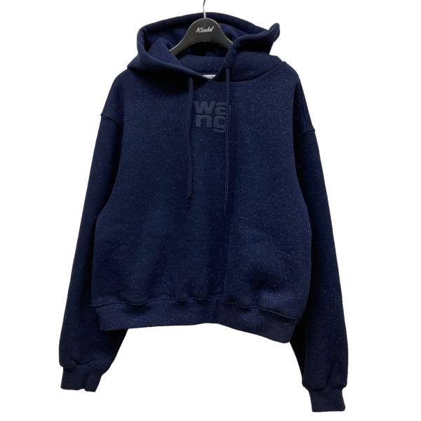 アレキサンダーワン ALEXANDER WANG 「GLITTER TERRY HOODIE」 ラメ...