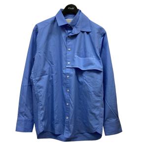 値下げ】KOLOR 22AW 変型アシンメトリーシャツ 片側ノースリーブプル 