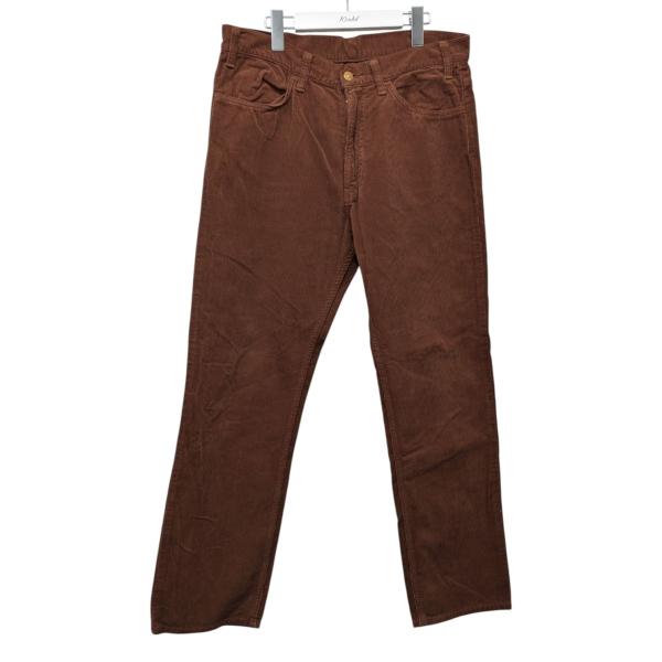 【値下げ】UNUSED 23AW コーデュロイパンツ UW1090 ブラウン サイズ：2 (EC)