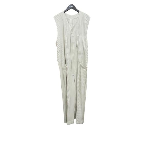 【値下げ】HOMME PLISSE ISSEY MIYAKE プリーツジャンプスーツ HP73JI1...