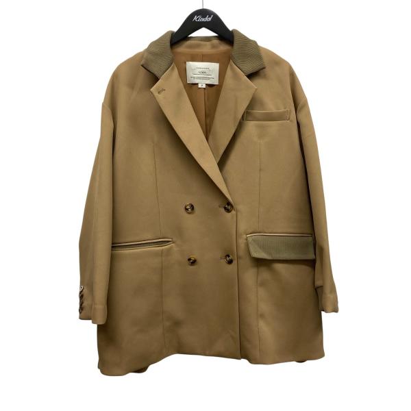 【値下げ】AMERI RIB SWITCHING OVER JACKET ダブルジャケット 0224...