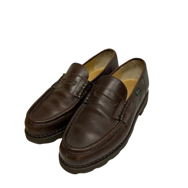 パラブーツ PARABOOT Reims ローファー 65634 ブラウン サイズ：8