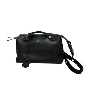FENDI バイザウェイミディアム ショルダーバッグ 9BL124 ブラック サイズ：One Size (中目黒店)