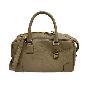 LOEWE アマソナ23 ソフトグレインカーフ 2WAYバッグ A-28003861 ベージュ サイズ：One Size (中目黒店)