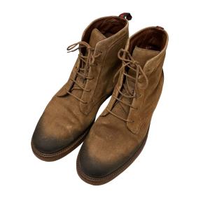 グッチ GUCCI レースアップブーツ 295193 ブラウン サイズ：8 1/2