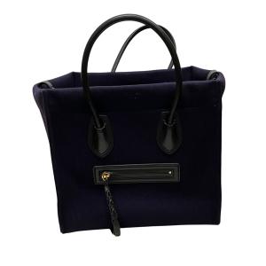 セリーヌ CELINE ファントムラゲージフェルトバッグ ネイビー サイズ：ONE SIZE