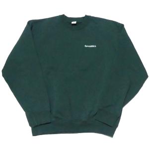 【2月14日値下】SPORTY＆RICH 21AW SERIF LOGO CREWNECK セリフ ロゴ クルーネック スウェット グリーン サイズ：｜kindal