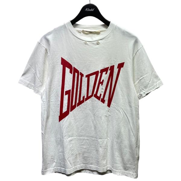 【値下げ】GOLDEN GOOSE Tシャツ　G30WP124．B1 ホワイト サイズ：XS (EC...