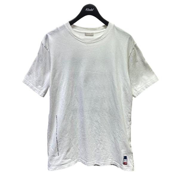モンクレール MONCLER ×FRAGMENT DESIGN Tシャツ ホワイト サイズ：M