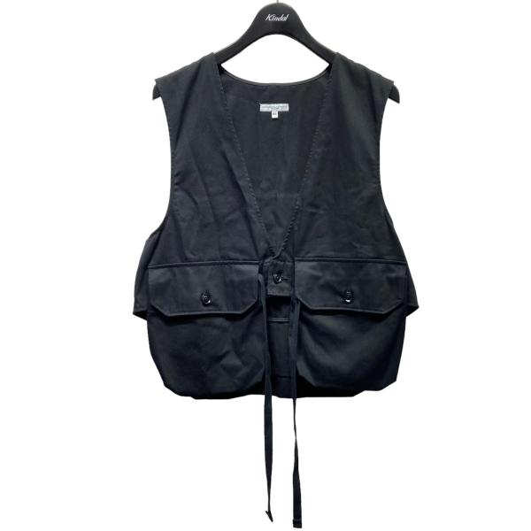 【値下げ】Engineered Garments 23SS　Fowl Vest　ベスト ブラック サ...