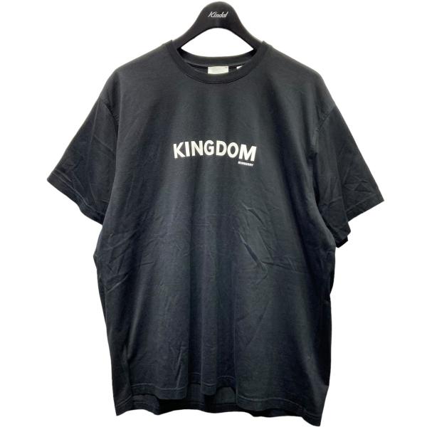 バーバリー BURBERRY KINGDOM クルーネック 半袖Tシャツ 8022372 ブラック ...