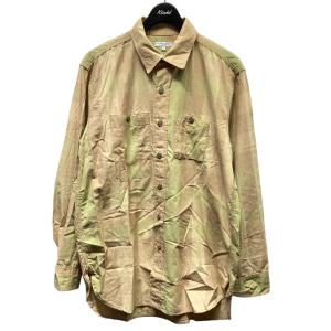 エンジニアードガーメンツ Engineered Garments Work Shirt　長袖ワークシャツ ベージュ サイズ：S｜kindal