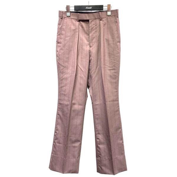 【値下げ】LITTLEBIG Tucked Flare Trousers　フレアスラックス　LB22...