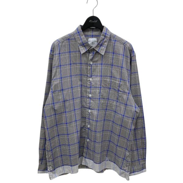 【値下げ】uniform experiment LINE CHECK SHIRT チェックシャツ U...