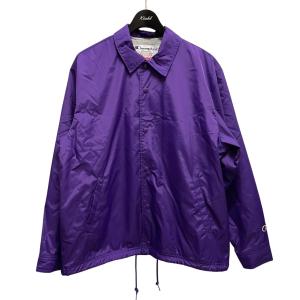 【値下げ】Supreme×CHAMPION 24SS コーチジャケット パープル サイズ：M (EC)