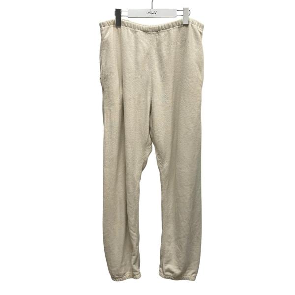 【値下げ】ENTS entsSSND-CPT01 スウェットパンツ ホワイト サイズ：4 (EC)