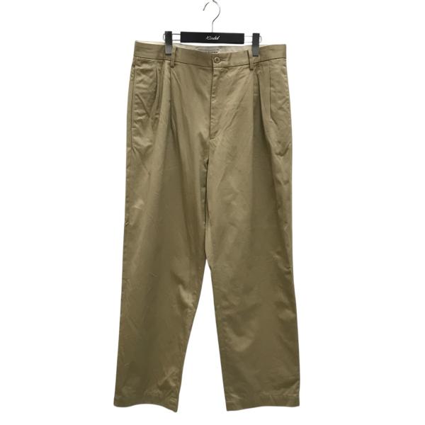 【値下げ】WACKO MARIA DOUBLE PLEATED CHINO TROUSERS パンツ...