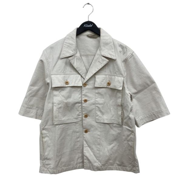 コヒーレンス COHERENCE SELVEDGE YACHT CANVAS ミリタリーシャツジャケ...
