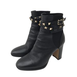 VALENTINO GARAVANI ロックスタッズブーツ ZW2S0P62 ブラック サイズ：35 (フレスポ東大阪店)
