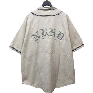 NEIGHBOR HOOD 22SS「B．B．／C-SHIRT」ベースボールシャツ アイボリー サイズ：XL (代官山店) 220819｜kindal