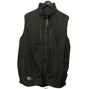 【値下げ】Fresh Service 「AIR COOLING VEST FABRIC BY SOLOTEXR」エアクーリングベスト オリーブ サイズ：Ｍ (代官山店)｜kindal