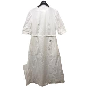 【値下げ】MM6 Maison Margiela 20SS マキシワンピース ホワイト サイズ：42 (代官山店)｜kindal