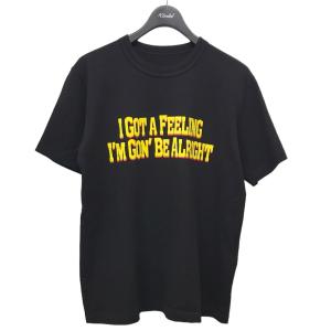 サカイ sacai 23SS「Flock Print T-Shirt」 フロックプリントTシャツ 23-0527S ブラック サイズ：2｜kindal