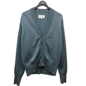 【値下げ】Martin Margiela 10 ウール5Bカーディガン ブルーグレー サイズ：M (代官山店)｜kindal