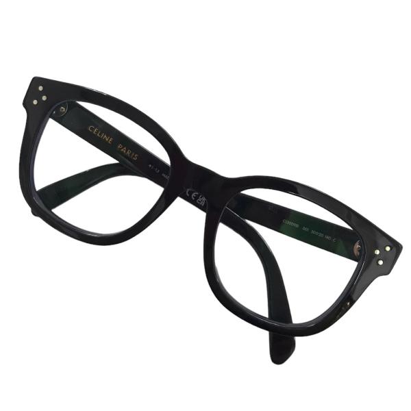 セリーヌ CELINE 「CL50098I」眼鏡 クリア×ブラック サイズ：50□20 140