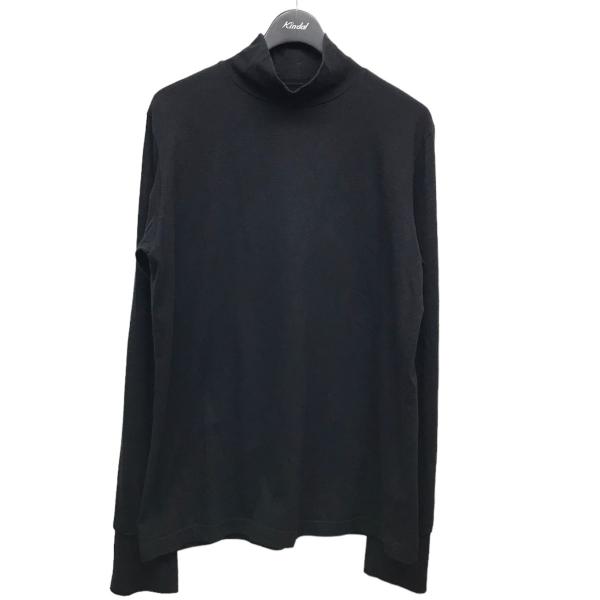 サカイ sacai 「Moc Neck L／S T-Shirt」モックネックカットソー ブラック サ...