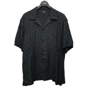 ロットワイラー ROTT WEILER 「LEOPARD SS SHIRT」レオパードシャツ グリーン｜kindal