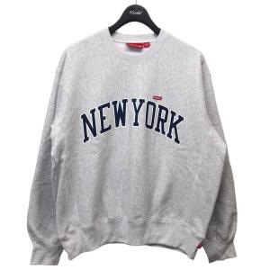 シュプリーム Supreme 「Supreme Shop Small Box Crewneck New York NEW YORK」スウェット ライト｜kindal