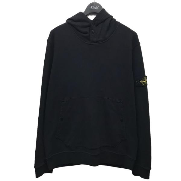 ストーンアイランド STONE ISLAND ウインドローズパッチプルオーバーパーカー ブラック サ...