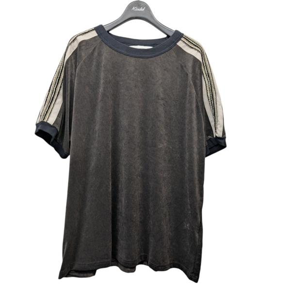 【値下げ】SASQUATCHfabrix． 23SS LACE TAPE VELOUR T-SHIR...