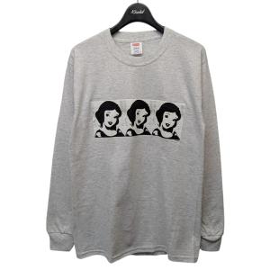シュプリーム×ディズニー Supreme×Disney 11AW「Snow White L／S Tee」白雪姫スノーホワイトロングTシャツ ヘザーグレ