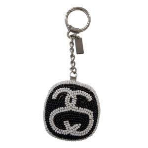 【値下げ】stussy ビーズキーホルダー ブ...の詳細画像1