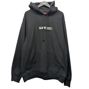 【値下げ】Supreme Motion Logo Hooded Sweatshirt． モーションロゴプルオーバーパーカー ブラック サイズ：XL (