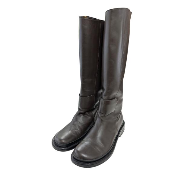 【値下げ】LOW CLASSIC ROUND TOE LONG BOOTS ラウンドトゥロングブーツ...