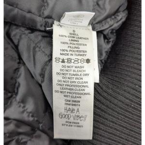 【値下げ】stussy 「LEATHER FL...の詳細画像4