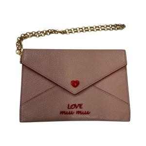 MIU MIU マドラスラブカードケース ピンク サイズ:ONE SIZE (代官山店)