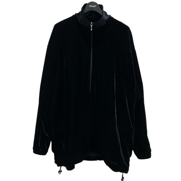 BALENCIAGA TRACKSUIT VELVET JACKET ブラック サイズ：XXS (N...